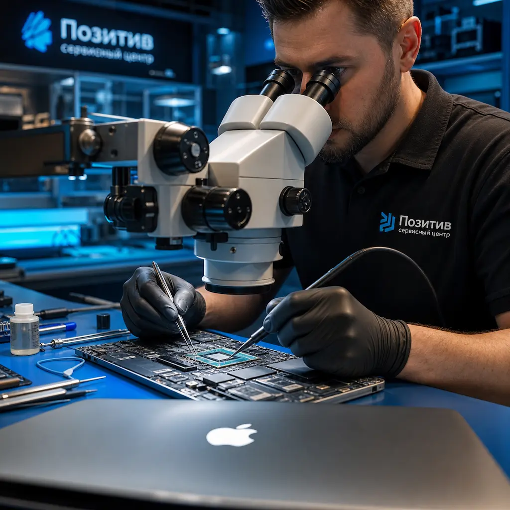 Замена видеокарты Apple MacBook в Пушкине