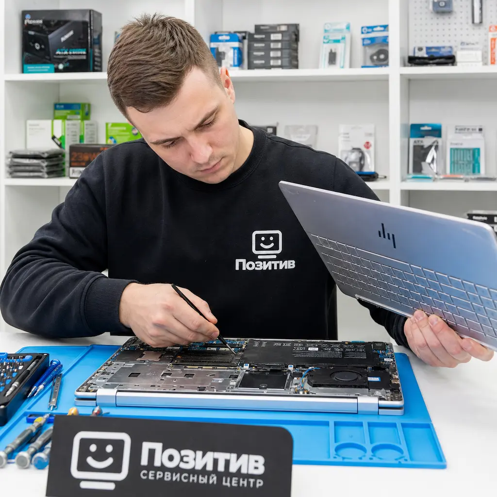 заменить клавиатуру на ноутбуке HP в Пушкине