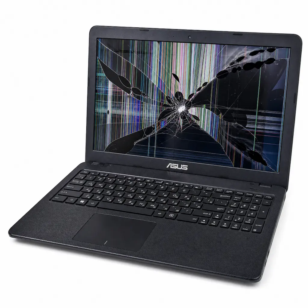 поменять матрицу ноутбука Asus в Пушкине