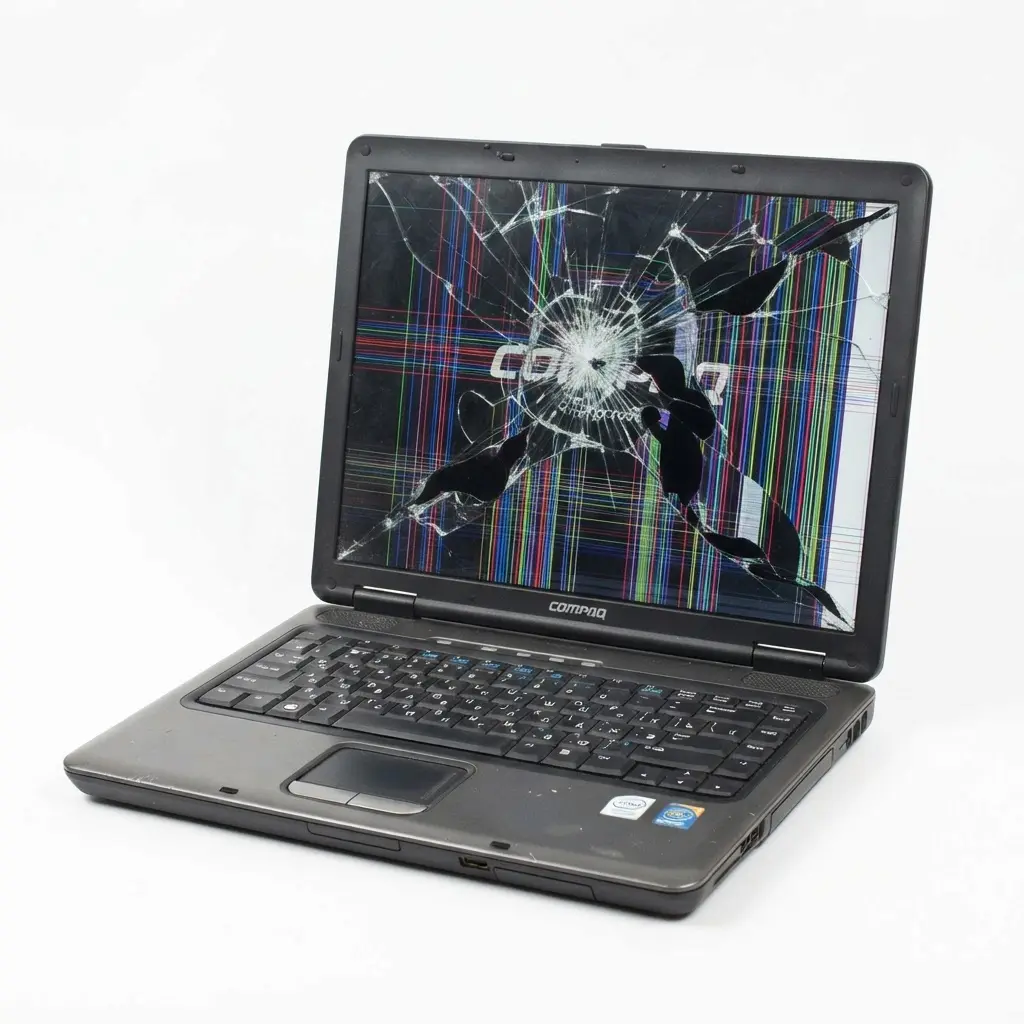 поменять матрицу ноутбука Compaq в Пушкине
