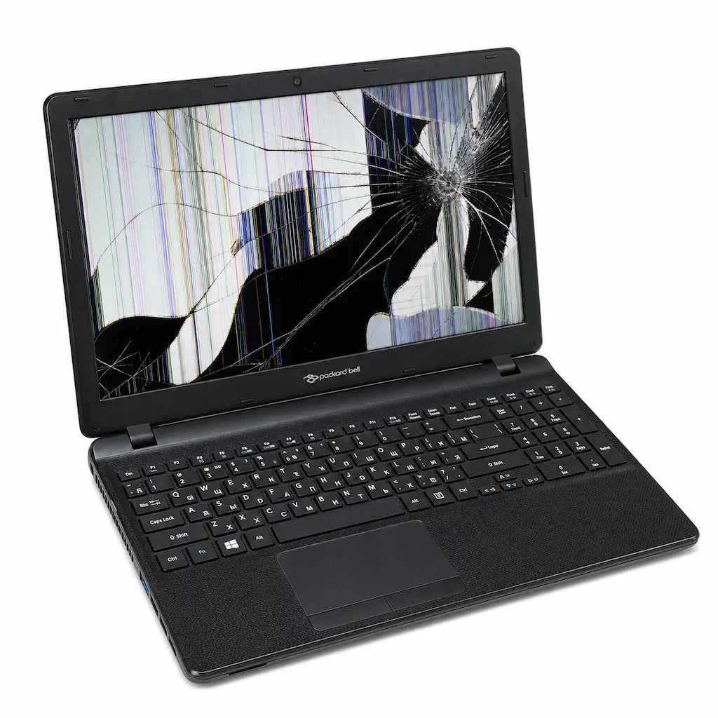 поменять матрицу ноутбука Packard Bell в Пушкине