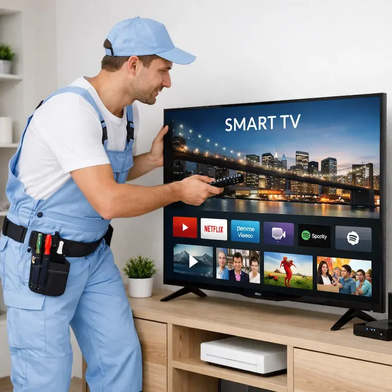 Как вызвать мастера для настройки Smart TV в Пушкине