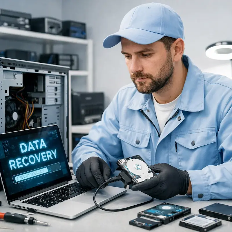 Восстановление файлов в Пушкине