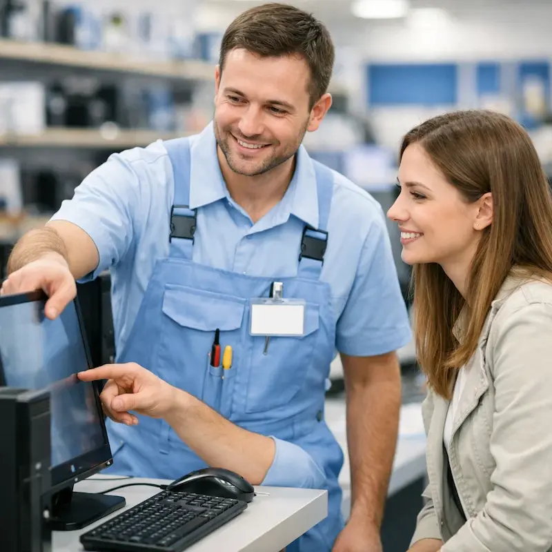 Помощь в выборе компьютера и комплектующих в Пушкине