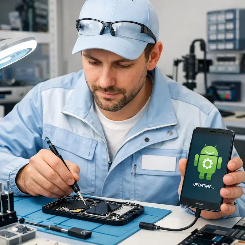 Настройка системы Android в Пушкине